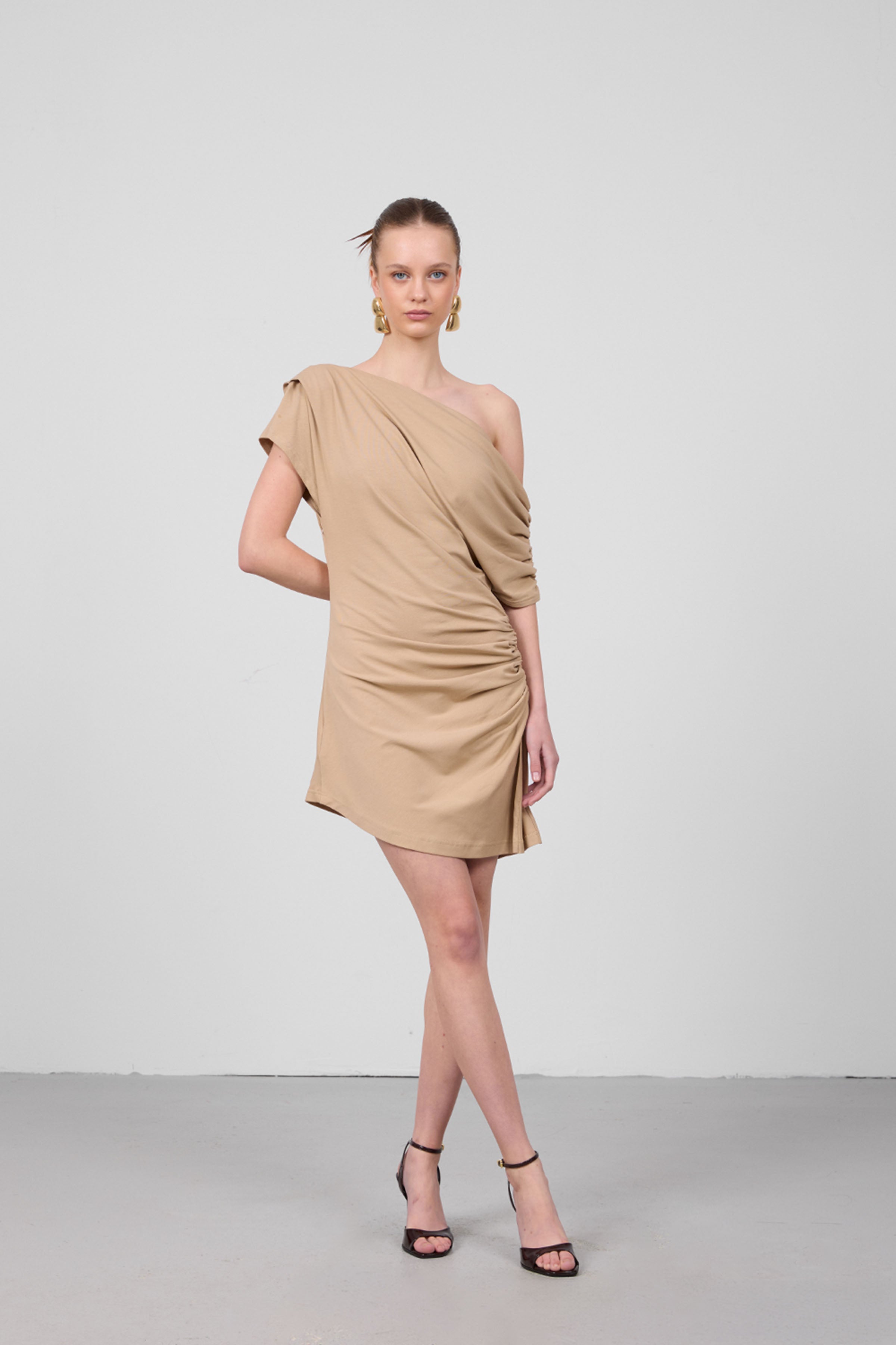 FADE DRESS BEİGE