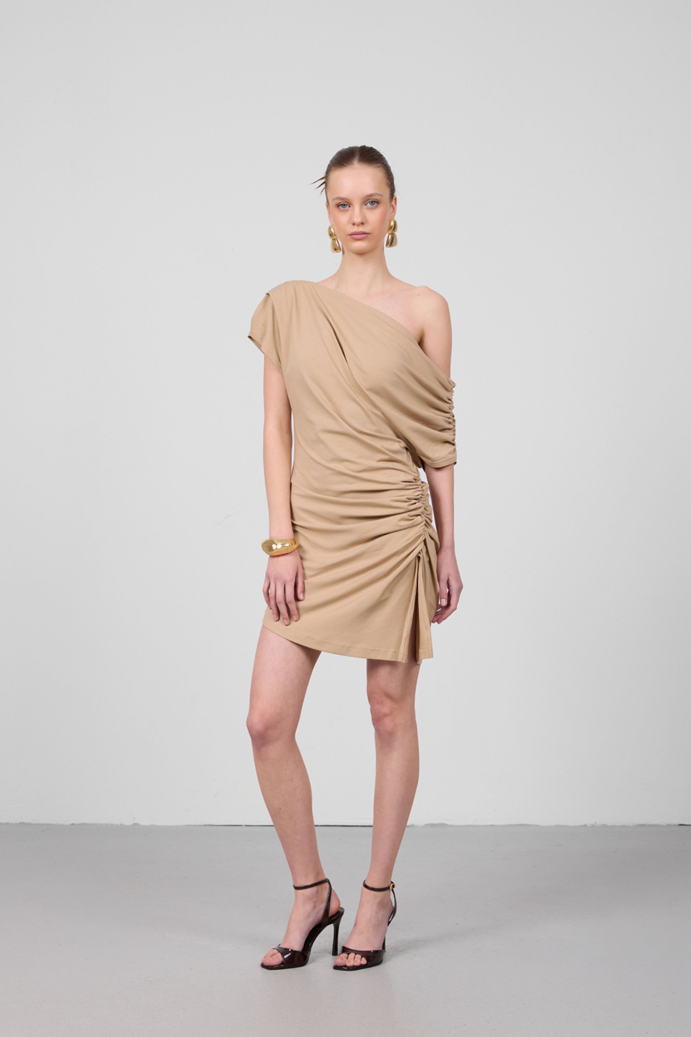 FADE DRESS BEİGE